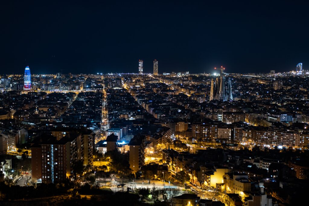 Barcelona at Night