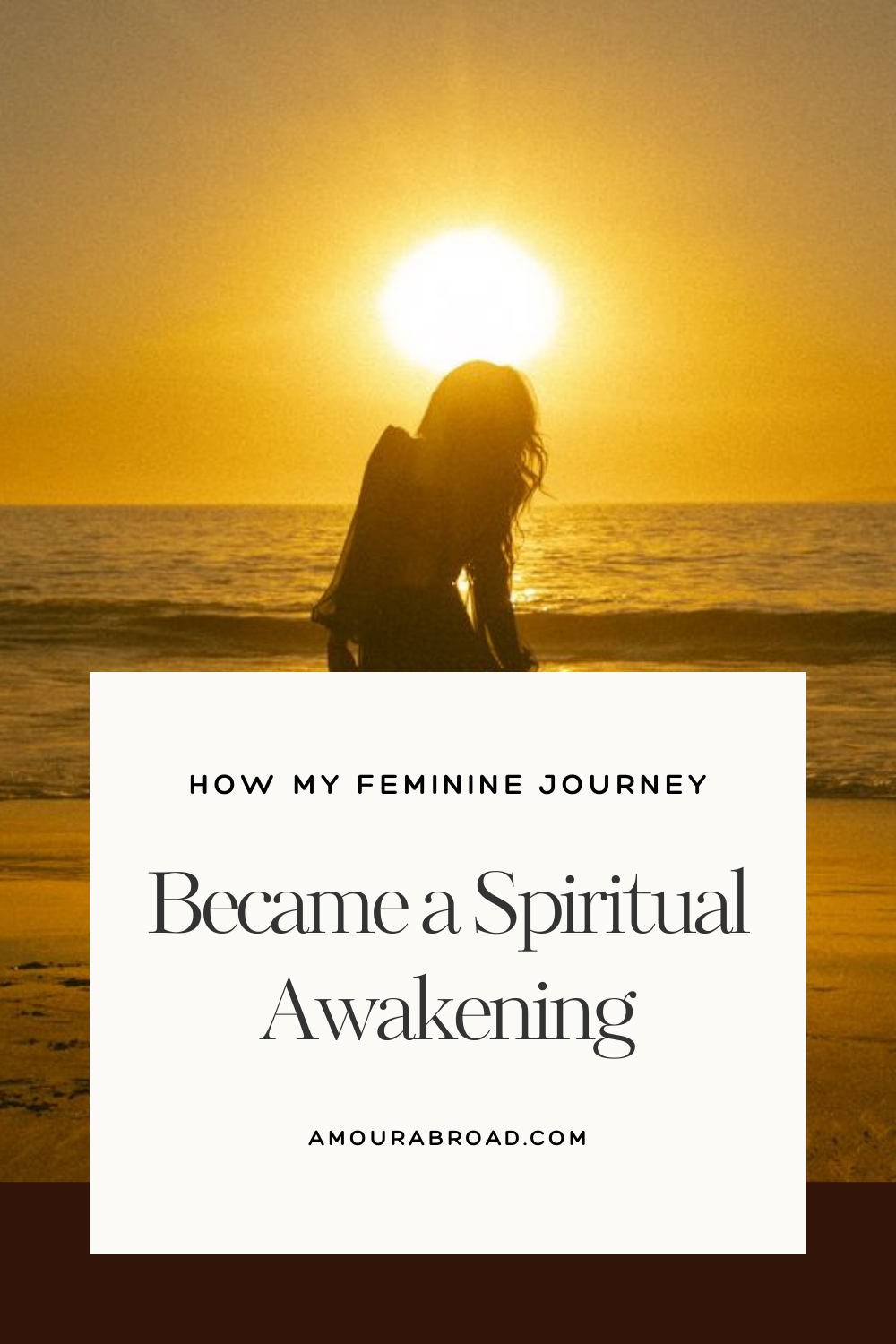 How My Feminine Journey suddenly became a Spiritual Awakening