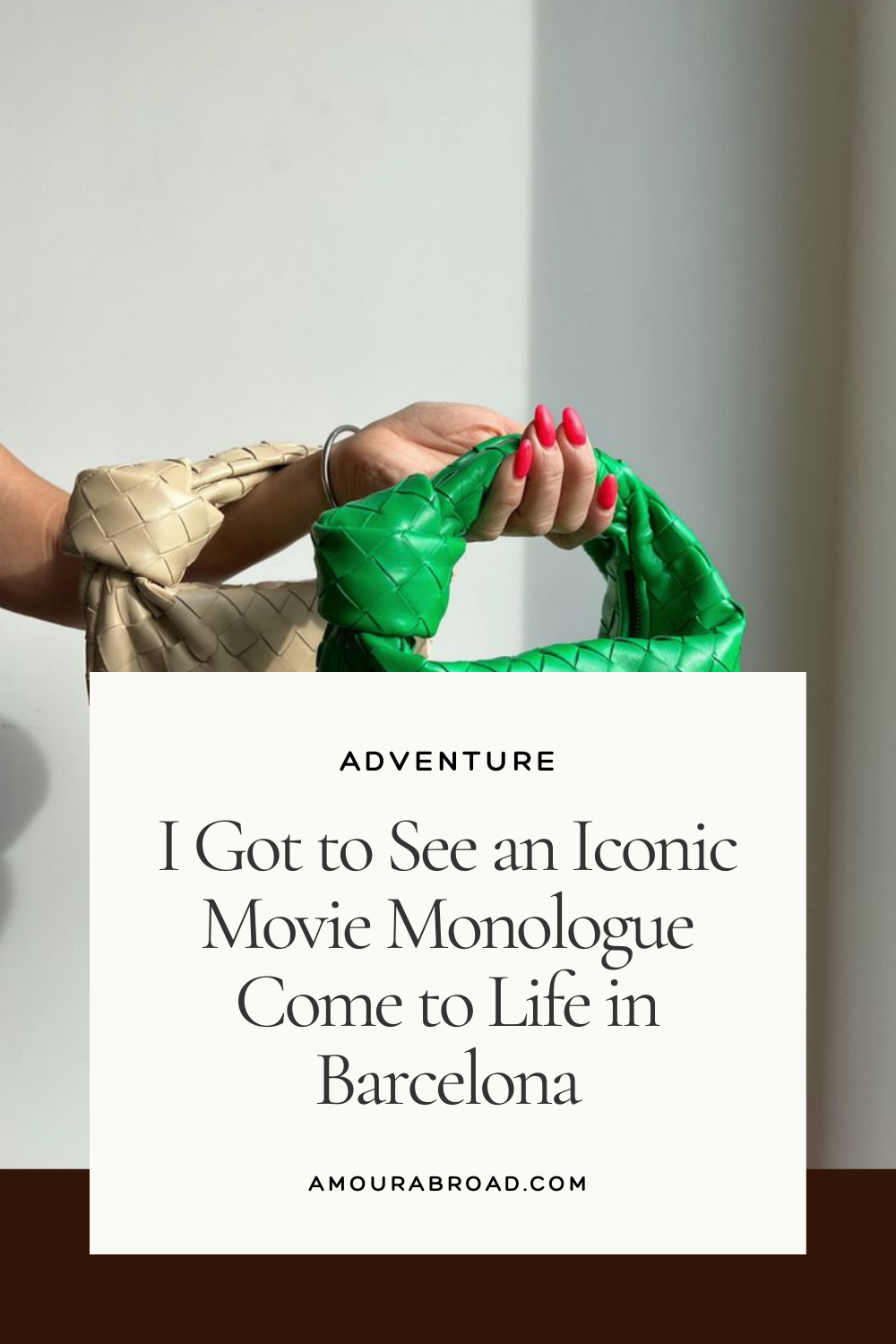 I Got to See an Iconic Movie Monologue Come to Life in Barcelona