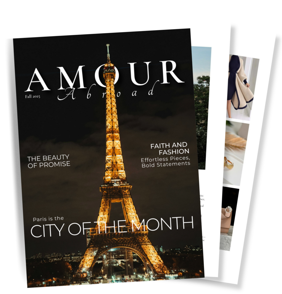 Cover of Amour Abroad's Issue Zero magazine