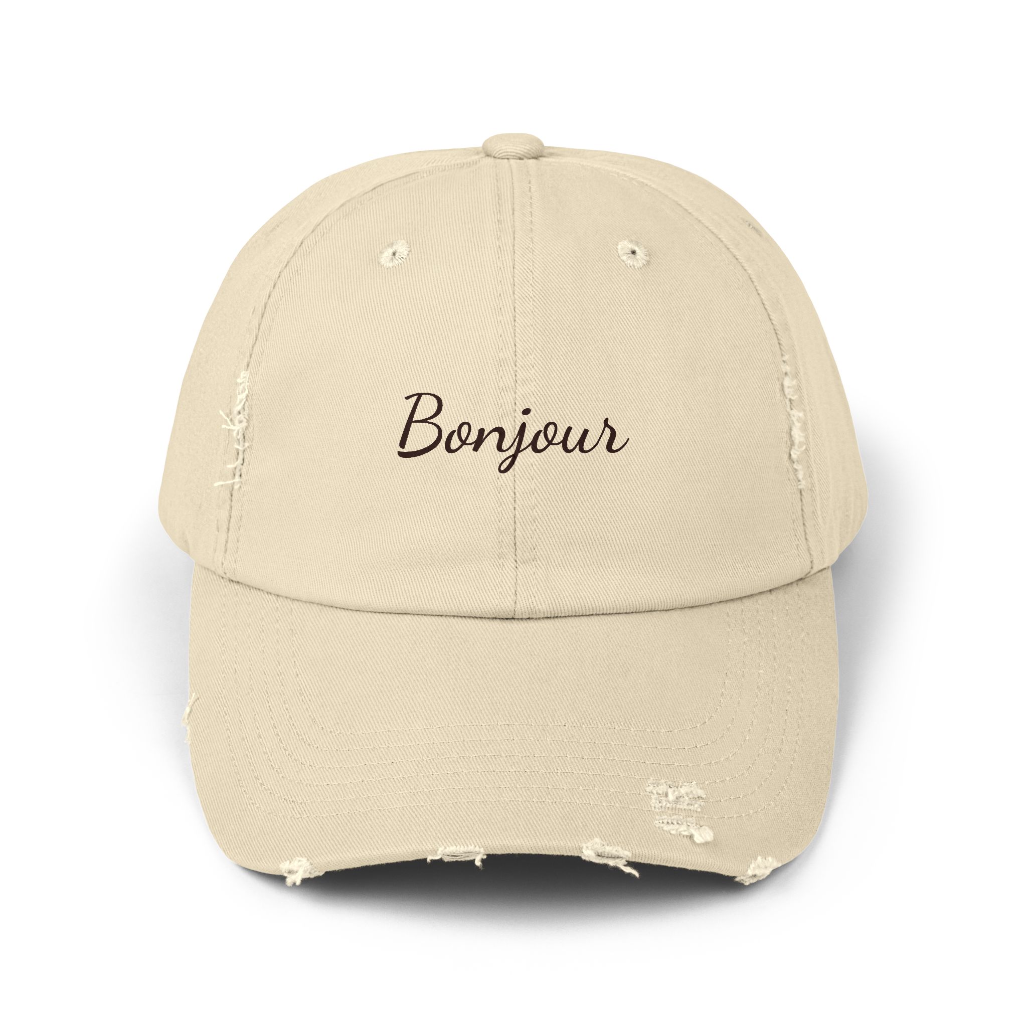 Bonjour Hat Front