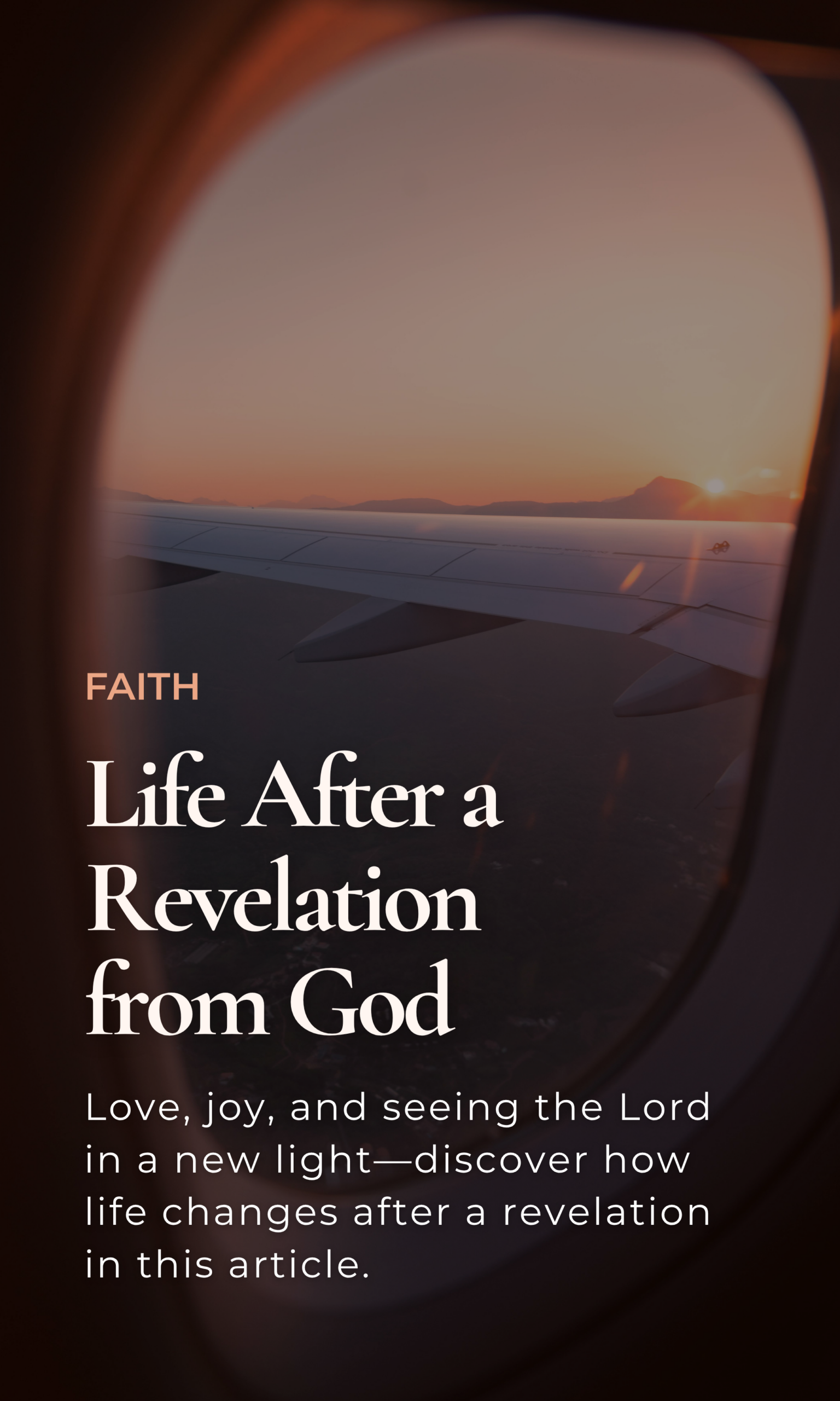 Life After a Revelation from God