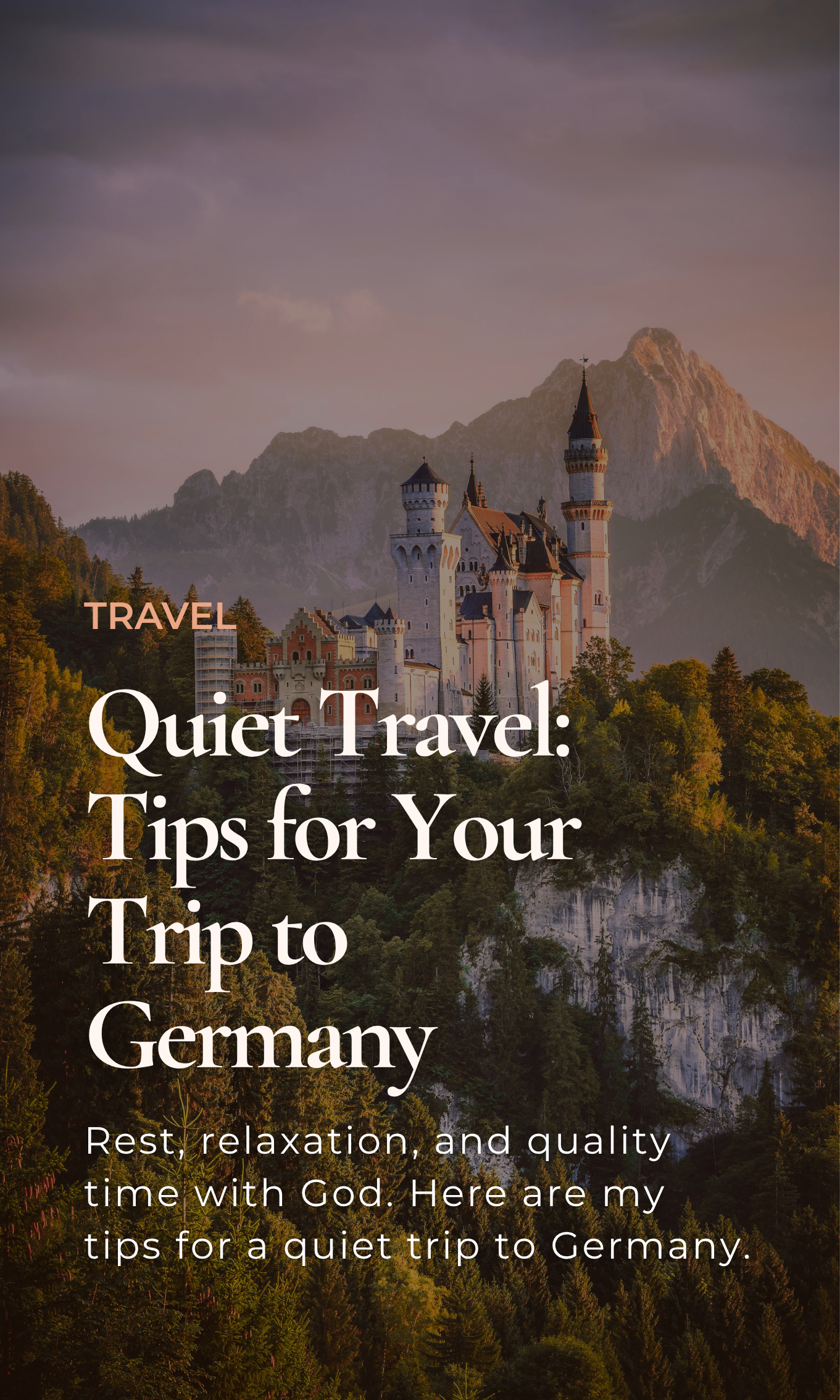 Quiet Travel: Tips for Your Trip to Germany