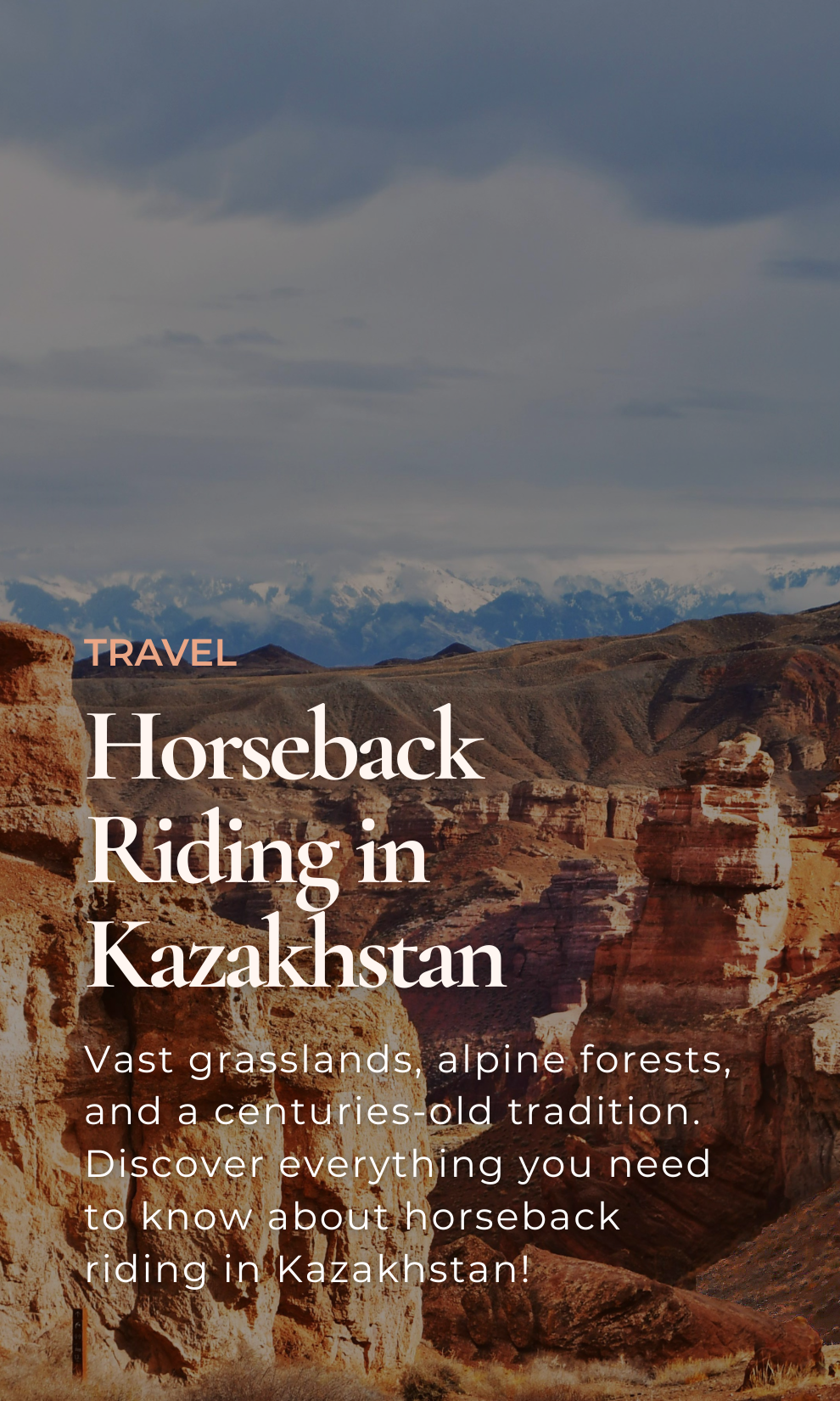 Horseback Riding in Kazakhstan